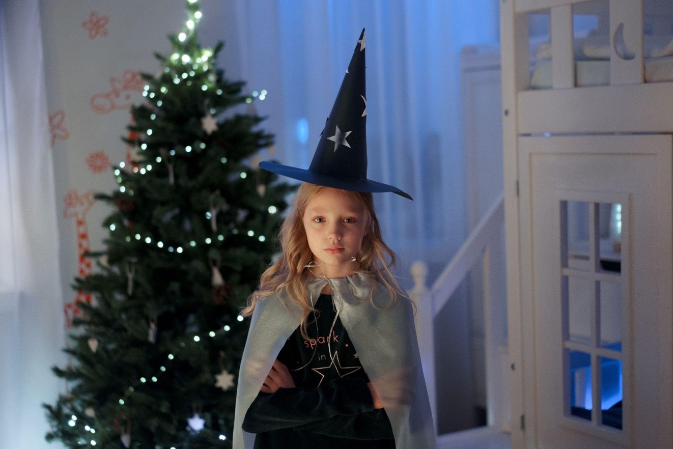 Flocked Artificial Christmas Trees for Healing and Growth